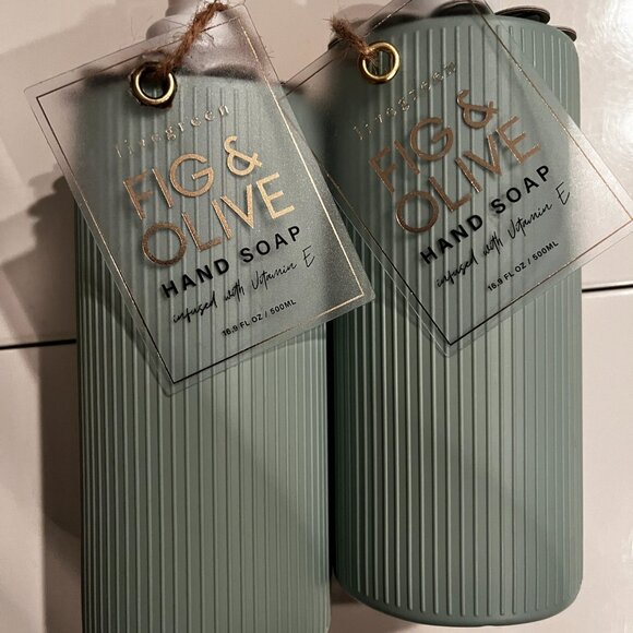 Hand Soap (w/Vitamin E) by Fig &‎ Olive (Set of TWO /new/wa/x) - Picture 2 of 13
